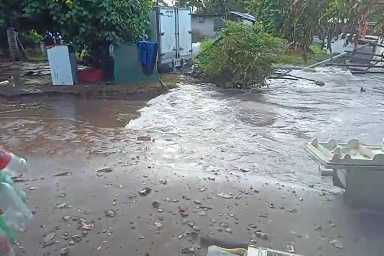 Valoran daños por marejadas en Las Cabras y Teacapán, en Escuinapa