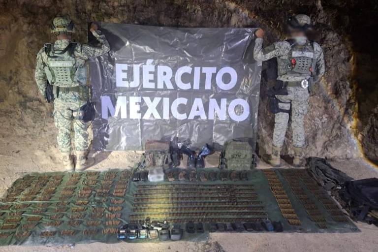 Aseguran arsenal y equipo táctico en Concordia