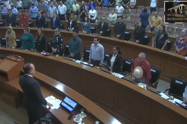 Congreso de Sinaloa honra con un minuto de silencio a Jorge Peraza, dueño de La Chuparrosa Enamorada