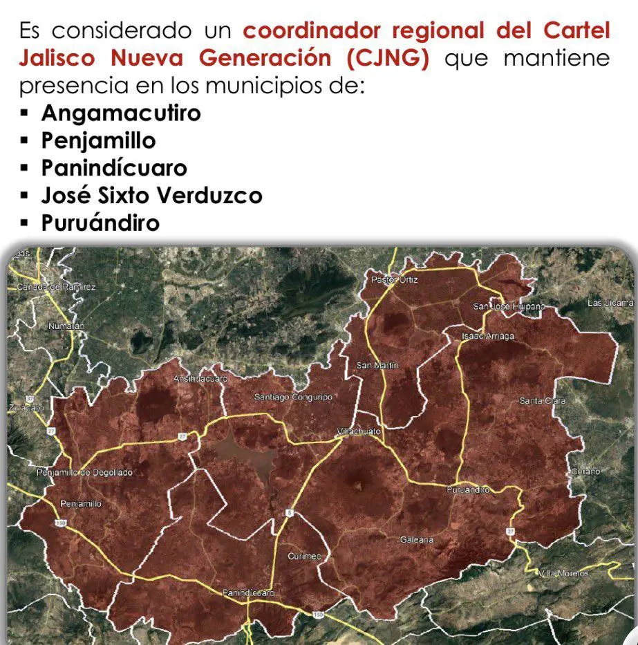 $!Cae ‘El Señor de la T’, operador del CJNG en Michoacán