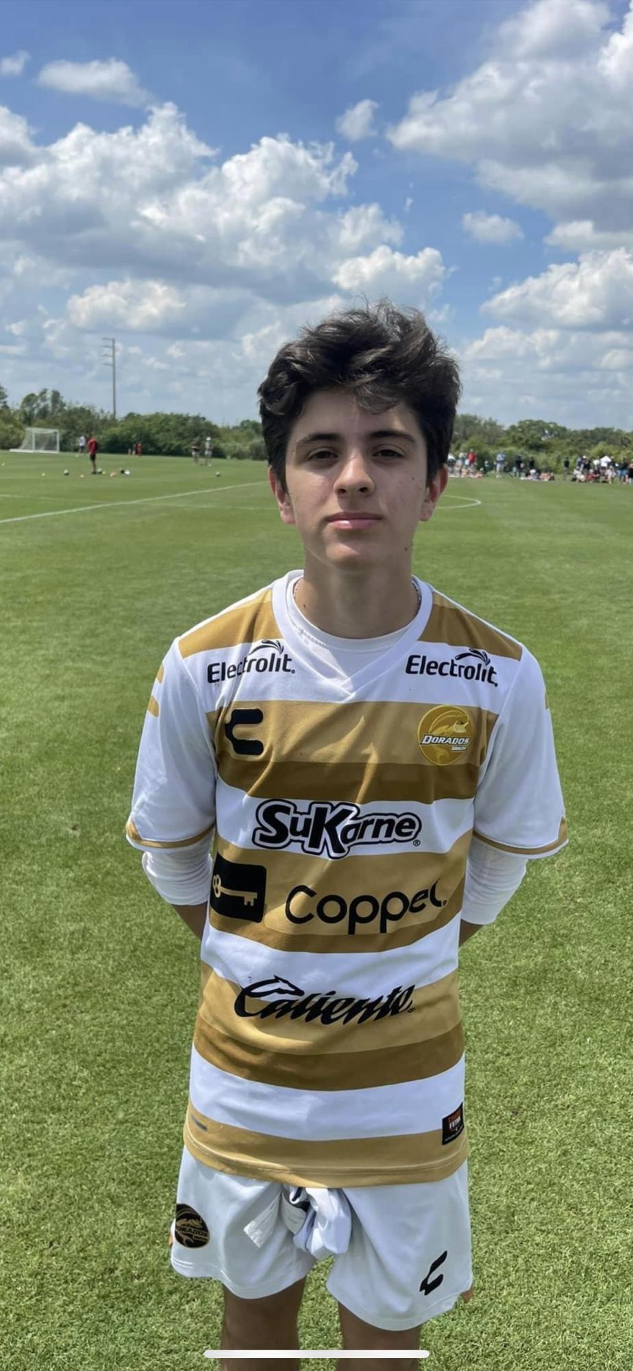 $!Jorge Emilio Ayón Cázarez se prepara para ser un jugador profesional