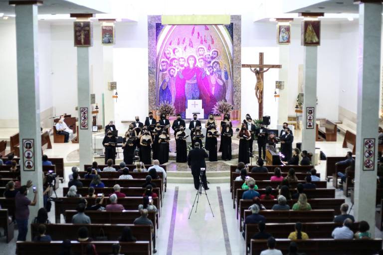 Canta el Coro de Ópera del Isic, el ‘Réquiem’ de Mozart, en la iglesia del Padre Cuco