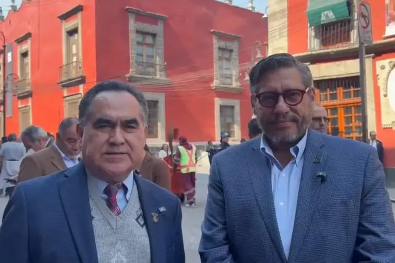El Rector de la UAS Jesús Madueña Molina y el secretario general de la ANUIES, Luis Armando González Placencia.