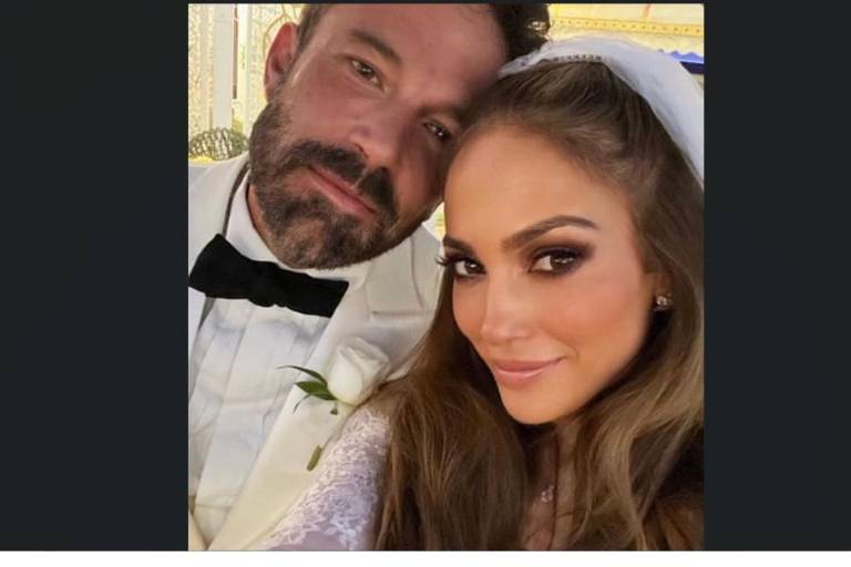 Jennifer Lopez y Ben Affleck se casaron en Las Vegas
