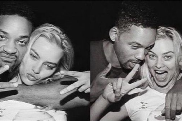 Revelan fotos de supuesta infidelidad de Will Smith con Margott Robbie
