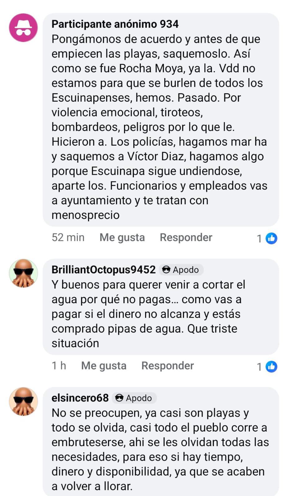 $!Advierten ciudadanos en redes sociales boicotear Fiestas del Mar de Las Cabras si continúa Escuinapa sin agua potable