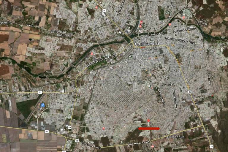 Dos muertos, un herido y daño a una mueblería en Culiacán la noche del lunes