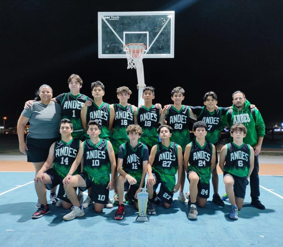 $!Premian a los mejores equipos de la Liga de Baloncesto Imdem