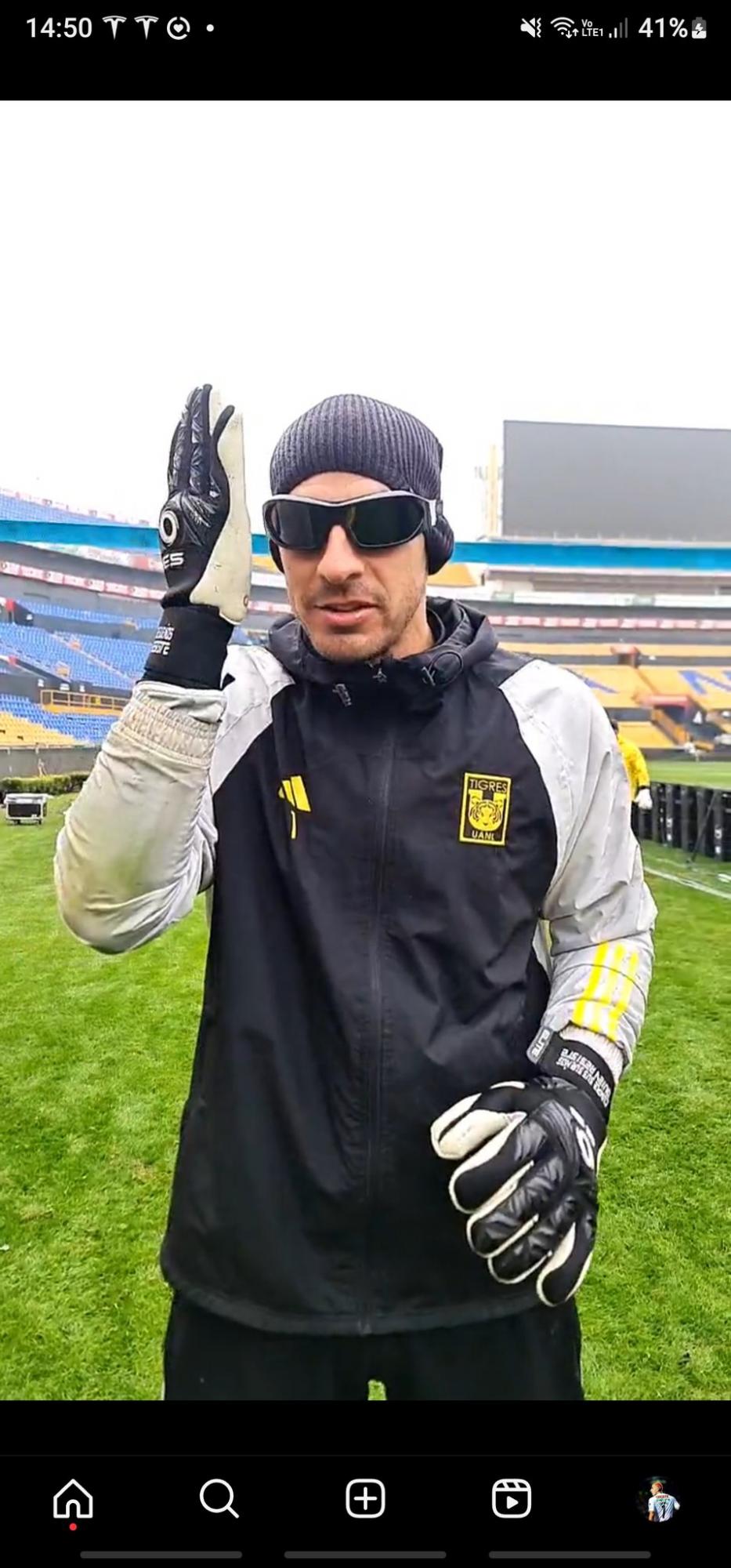 $!Sancionan a Nahuel Guzmán con 11 partidos por usar rayo láser