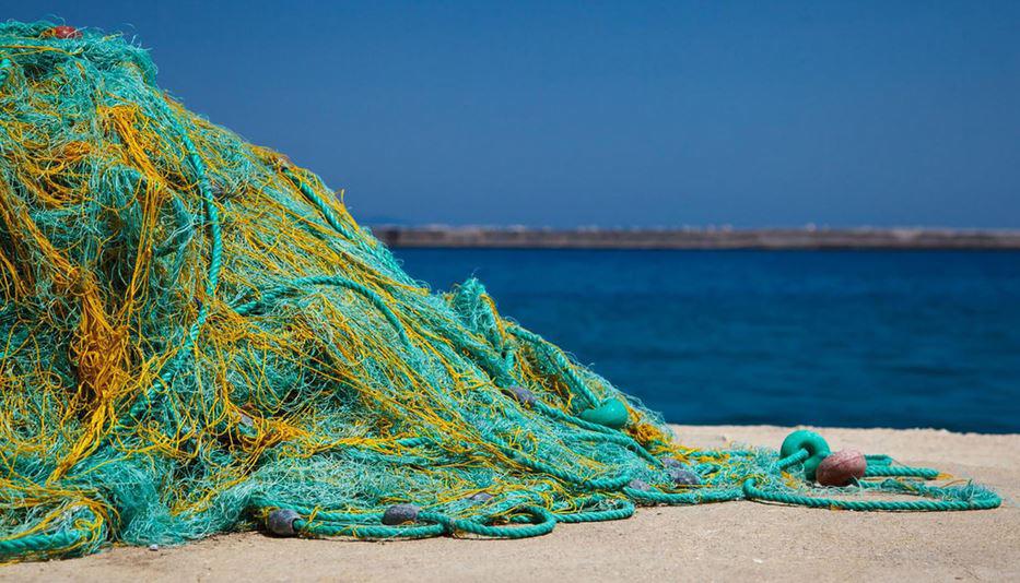 $!Redes recicladas del océano.
