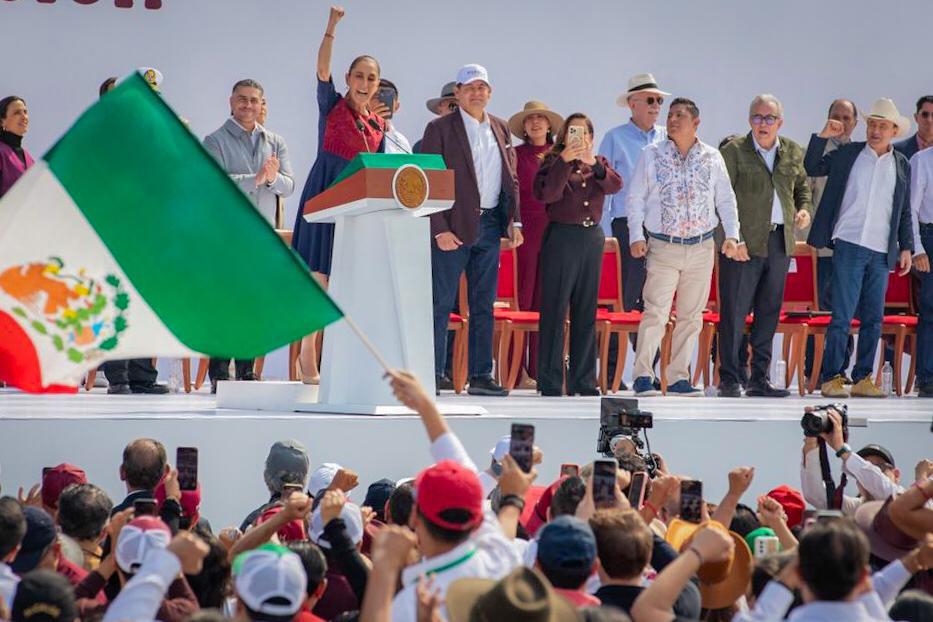 $!Reconoce Rocha Moya liderazgo de Claudia Sheinbaum para continuar la transformación de México