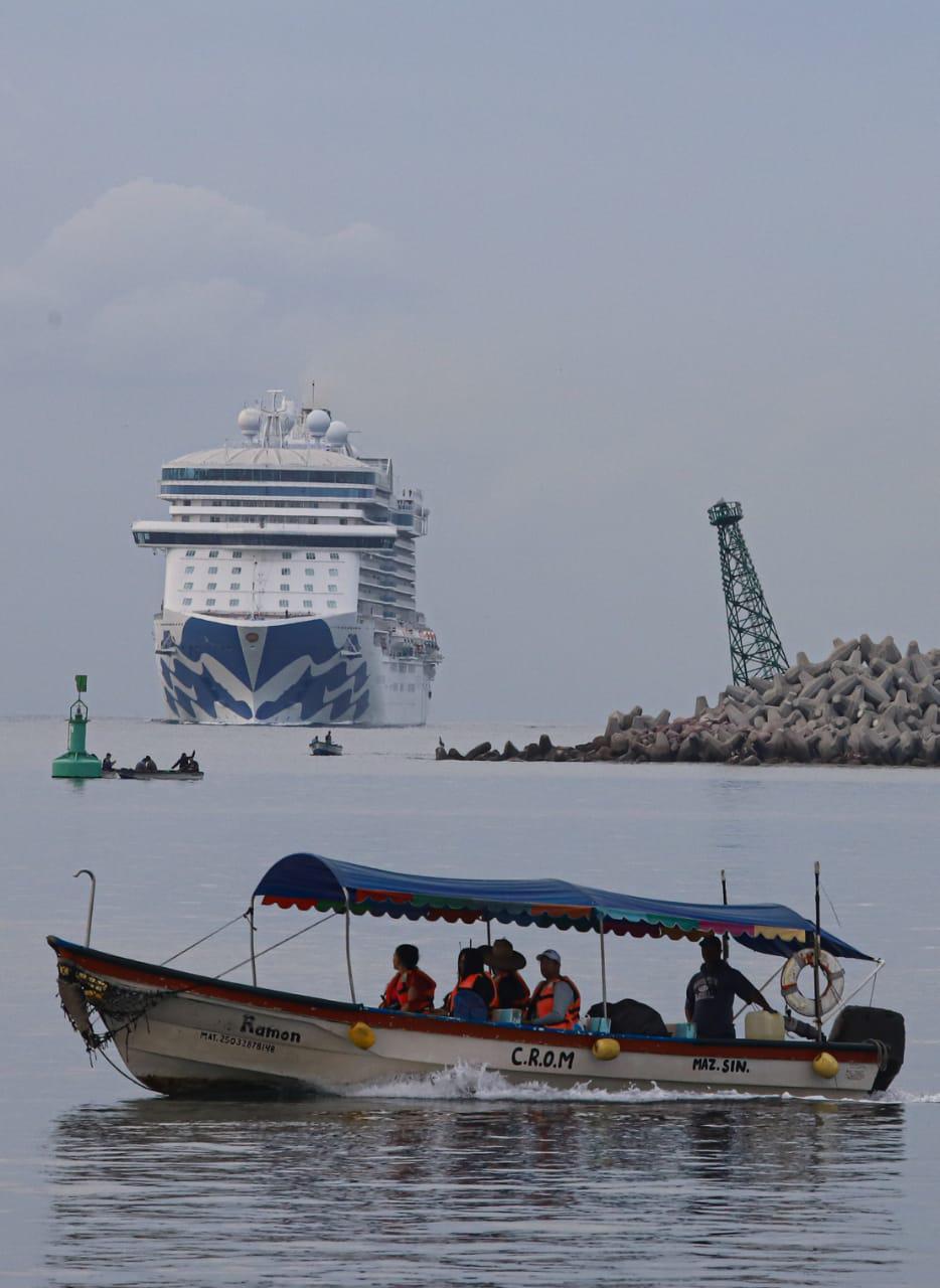 $!Llegan 22.43% más cruceristas a Mazatlán este 2023: Sectur