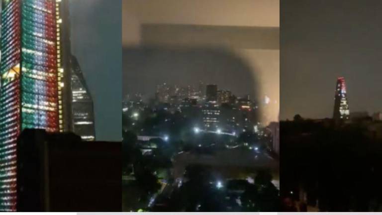 Videos muestran la fuerza del sismo que sacudió a la Ciudad de México