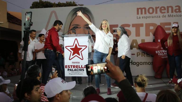 Estrella Palacios enumeró los ejes de acción en su búsqueda por la Alcaldía de Mazatlán.