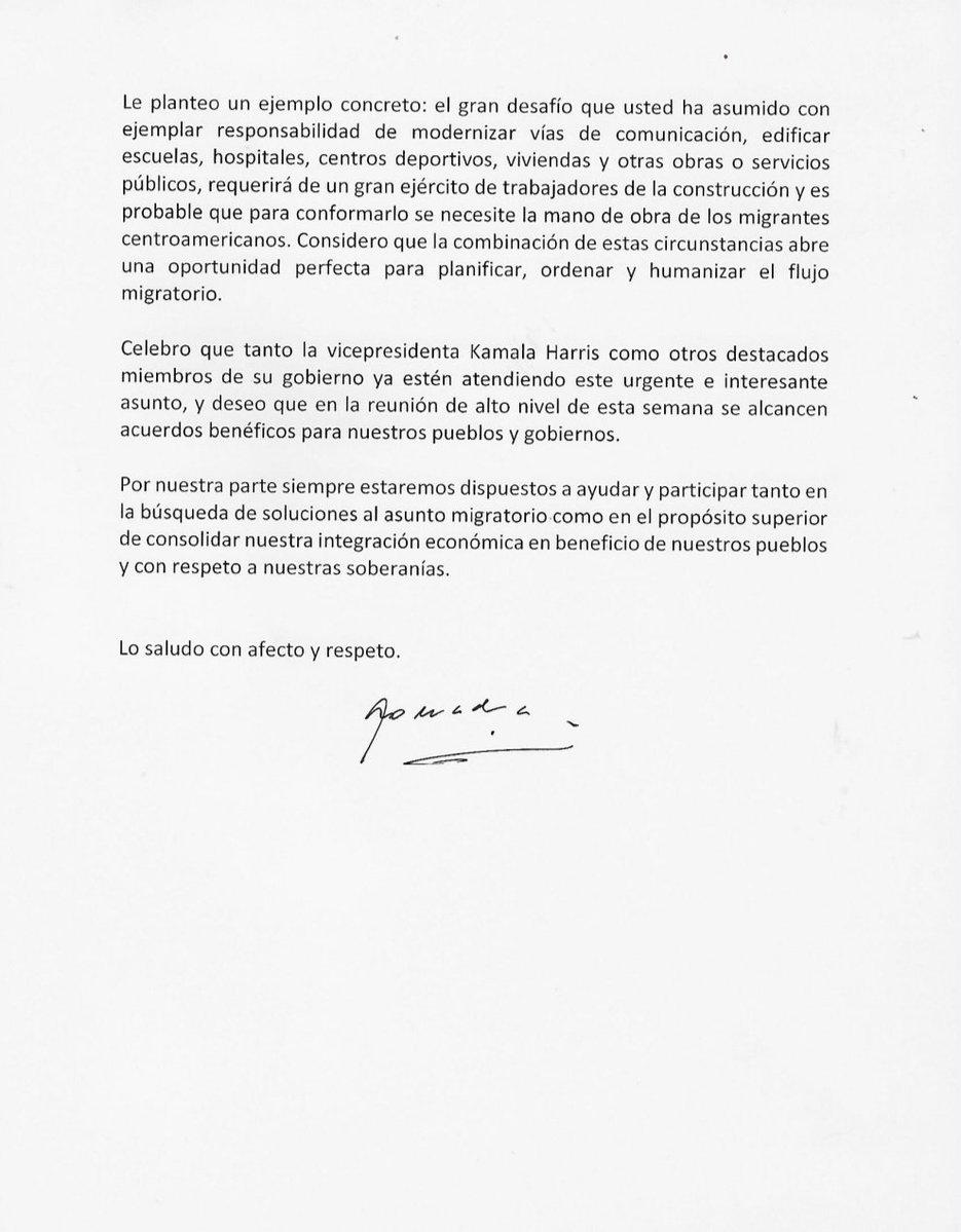 $!AMLO revela carta a Biden; pide recursos para aplicar programas sociales en Centroamérica