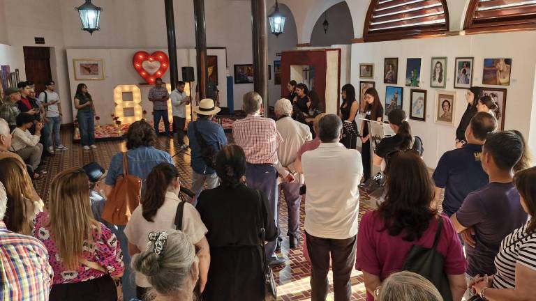 La exposición se inauguró en la Casa de la Cultura de la UAS.