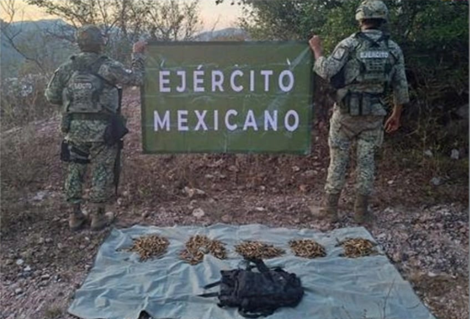 $!Inhabilitan dos campamentos con municiones tras operativos en Concordia