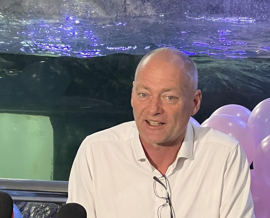 $!Es hembra pingüino el polluelo que nació en Gran Acuario Mazatlán