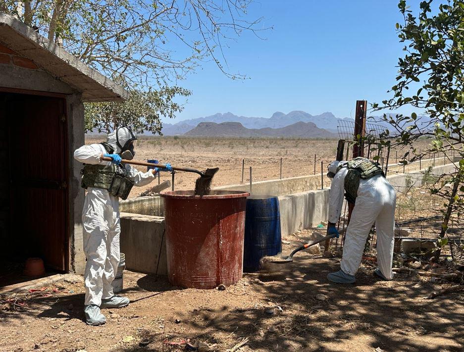 $!Marina incauta presunta cocaína en operativo costero de San Ignacio