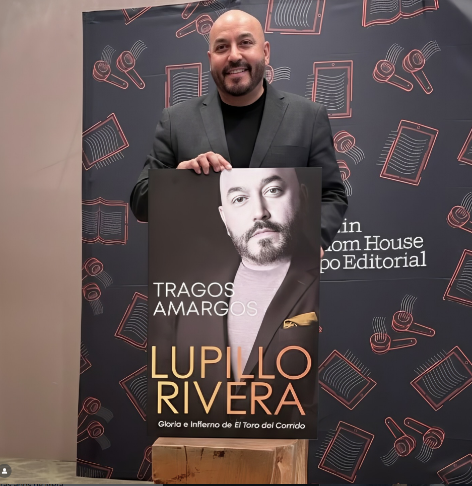 $!Presenta Lupillo Rivera su libro ‘Tragos Amargos’ en la FIL de Guadalajara