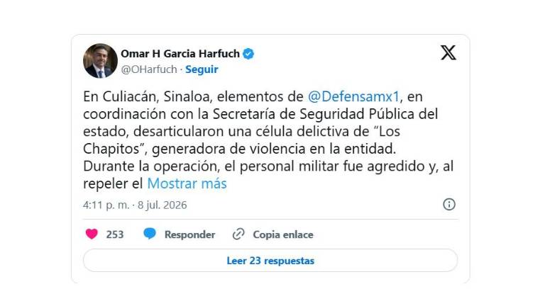 Como resultado del operativo también fueron detenidas cuatro personas.