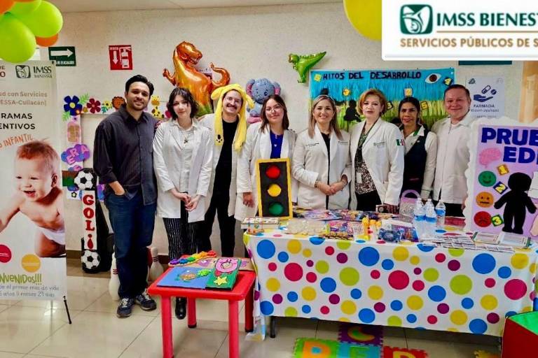 Concluye con más de mil atenciones la Feria de la Salud Infantil en Culiacán