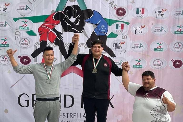 Sinaloa conquista tres oros en el Grand Prix de Luchas