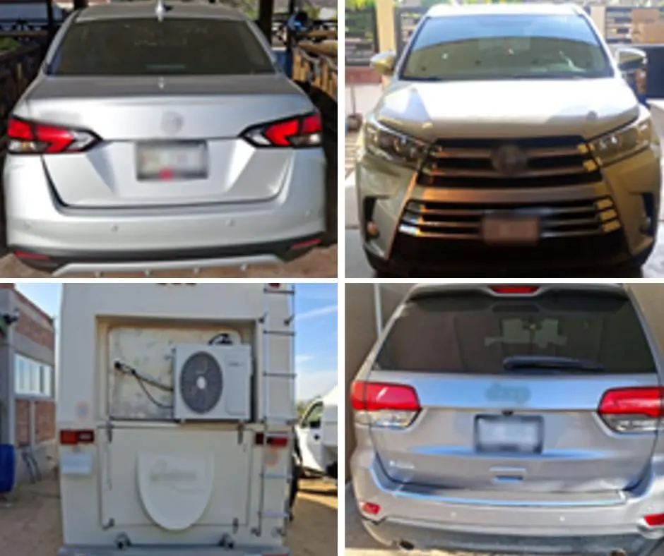 $!Detienen a tres tras cateo en Culiacán; aseguran fentanilo, metanfetamina y nueve vehículos