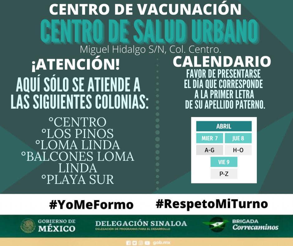 $!Reinicia este miércoles vacunación contra el Covid-19 en Mazatlán