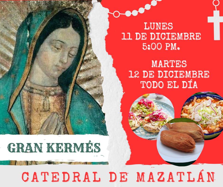 $!Preparan en Mazatlán los festejos en honor a la Virgen de Guadalupe