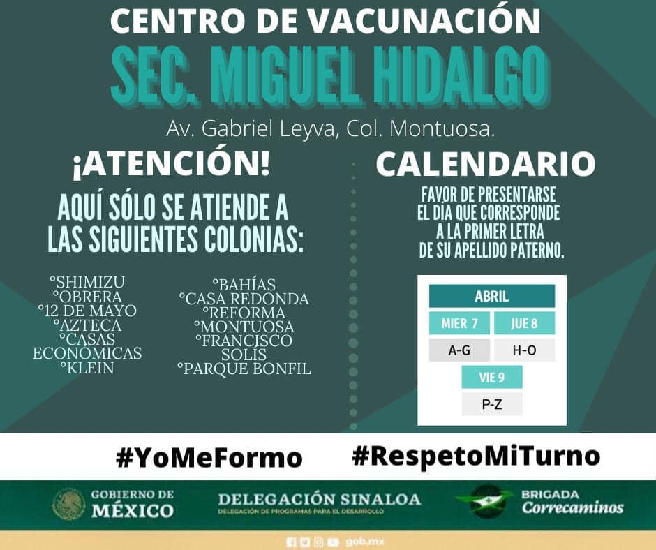 $!Reinicia este miércoles vacunación contra el Covid-19 en Mazatlán