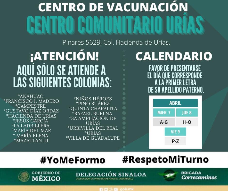 $!Reinicia este miércoles vacunación contra el Covid-19 en Mazatlán