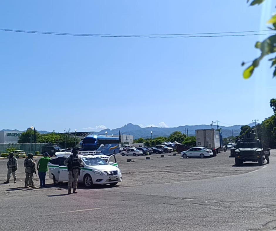 $!Balaceras simultáneas en Escuinapa dejan cinco heridos y movilizan a fuerzas de seguridad