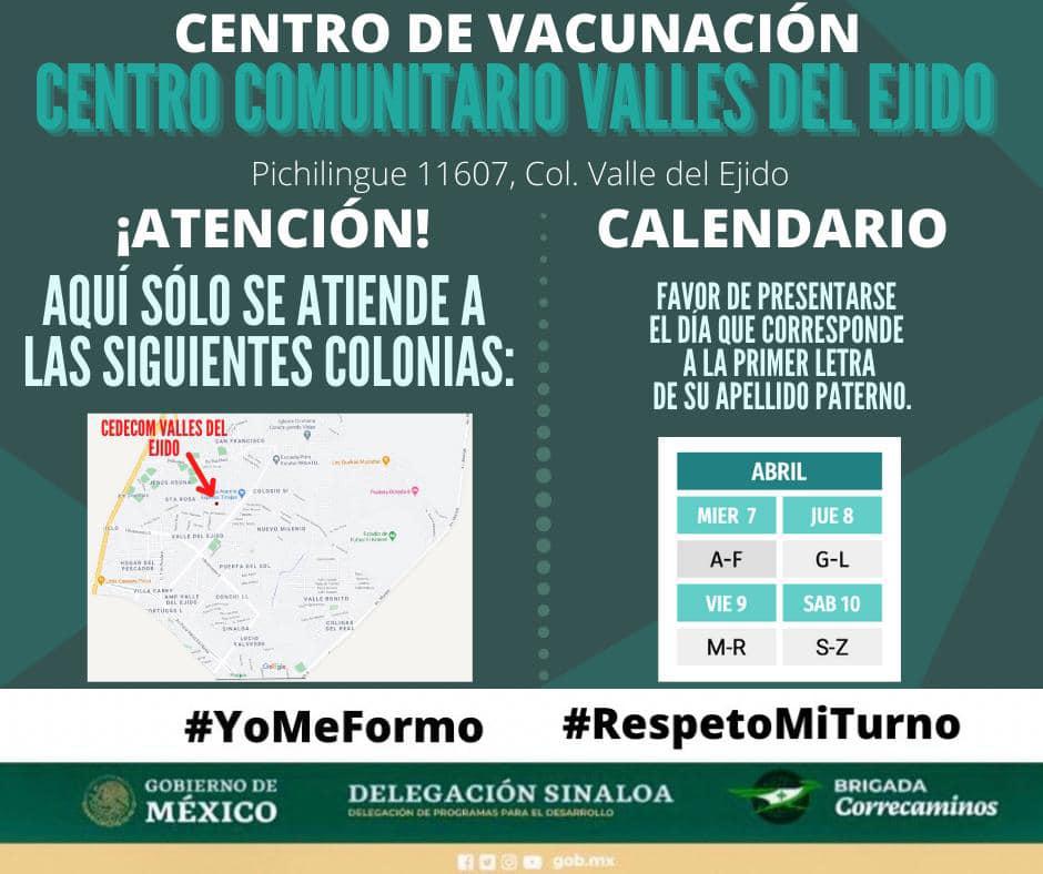 $!Reinicia este miércoles vacunación contra el Covid-19 en Mazatlán