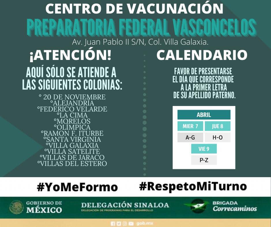 $!Reinicia este miércoles vacunación contra el Covid-19 en Mazatlán