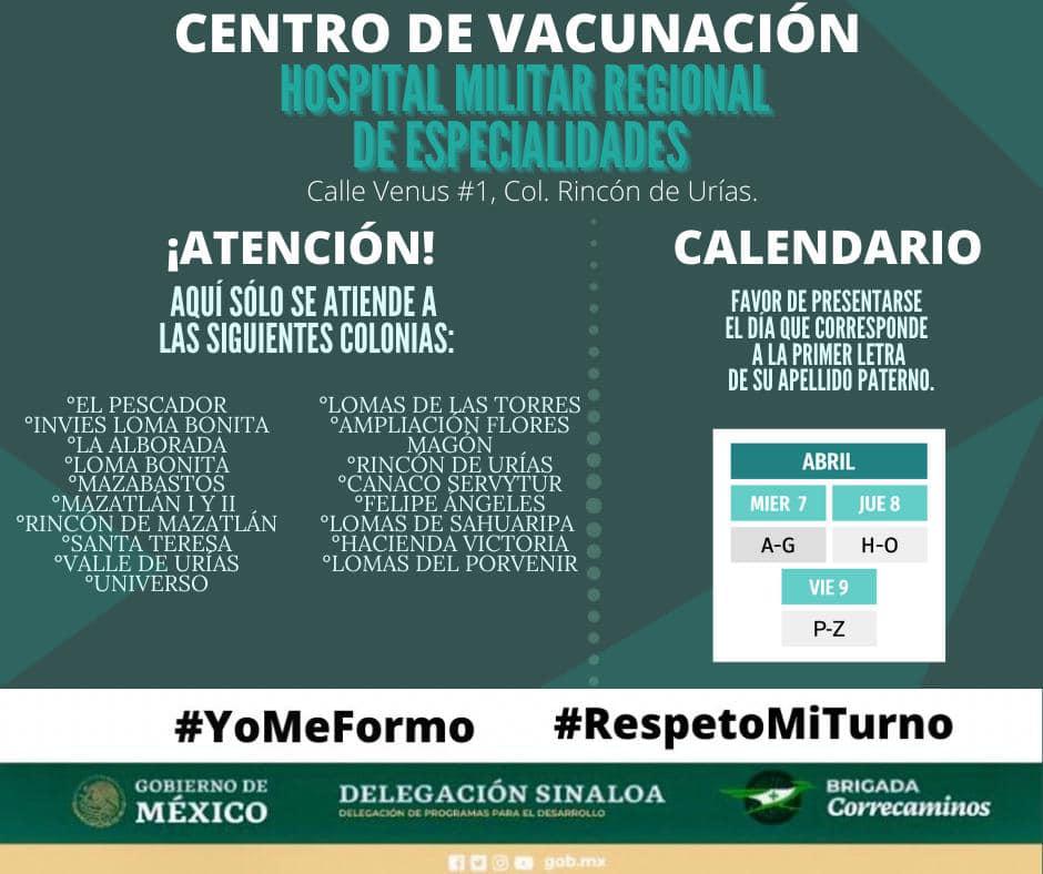 $!Reinicia este miércoles vacunación contra el Covid-19 en Mazatlán