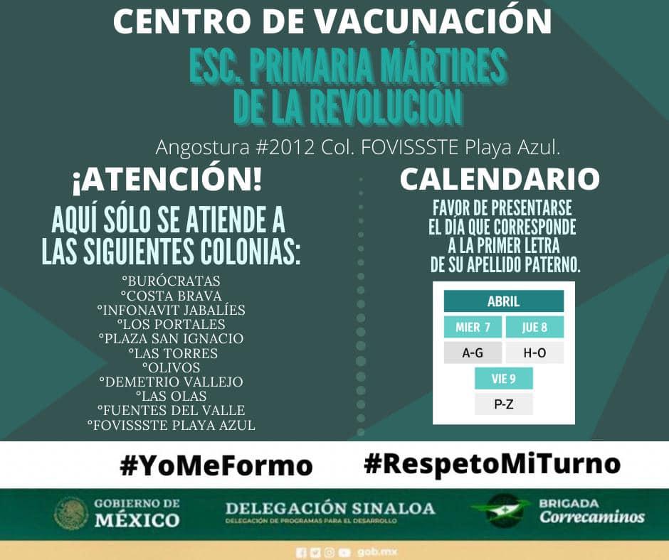 $!Reinicia este miércoles vacunación contra el Covid-19 en Mazatlán