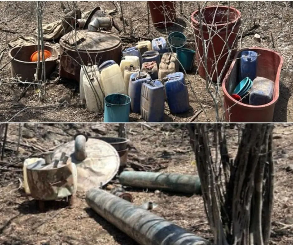 $!Desmantelan laboratorios clandestinos de metanfetamina en Culiacán y Cosalá