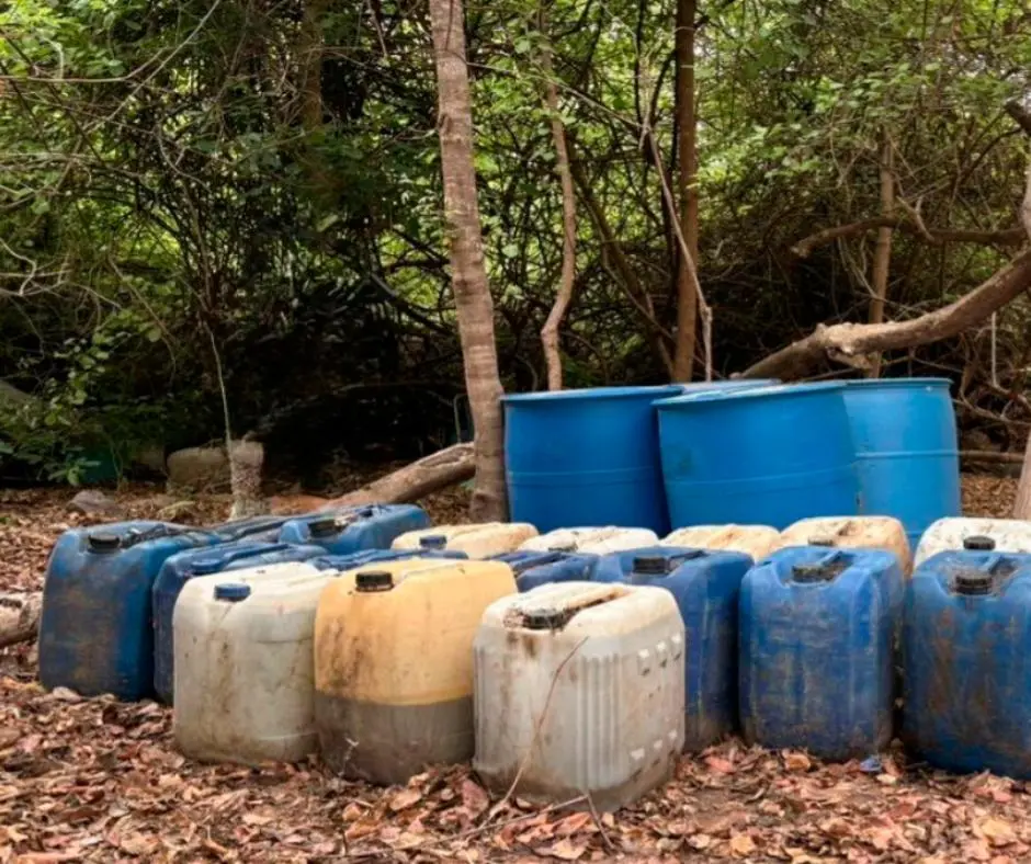 $!Marina desmantela campamento y asegura más de 700 municiones en Mazatlán