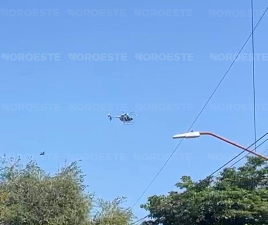 $!Sobrevuelos de las fuerzas federales inquietan a habitantes de Guasave y Juan José Ríos