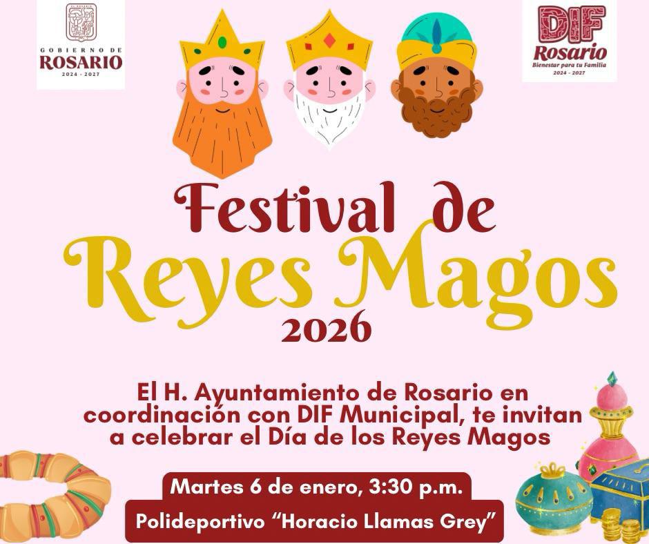 $!Invitan al Festival de Reyes Magos en Rosario