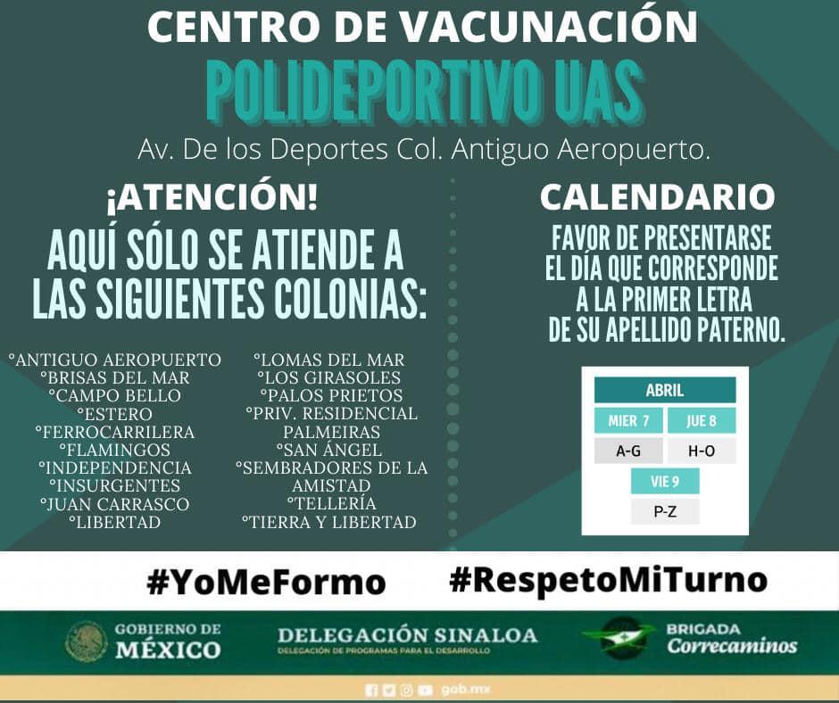 $!Reinicia este miércoles vacunación contra el Covid-19 en Mazatlán