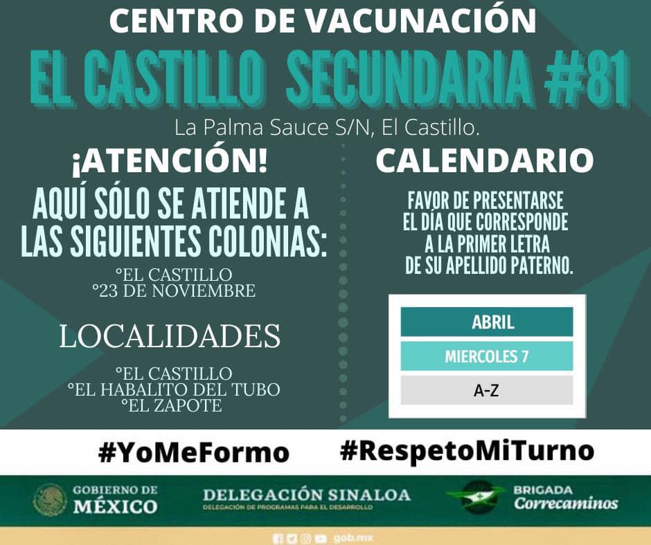 $!Reinicia este miércoles vacunación contra el Covid-19 en Mazatlán