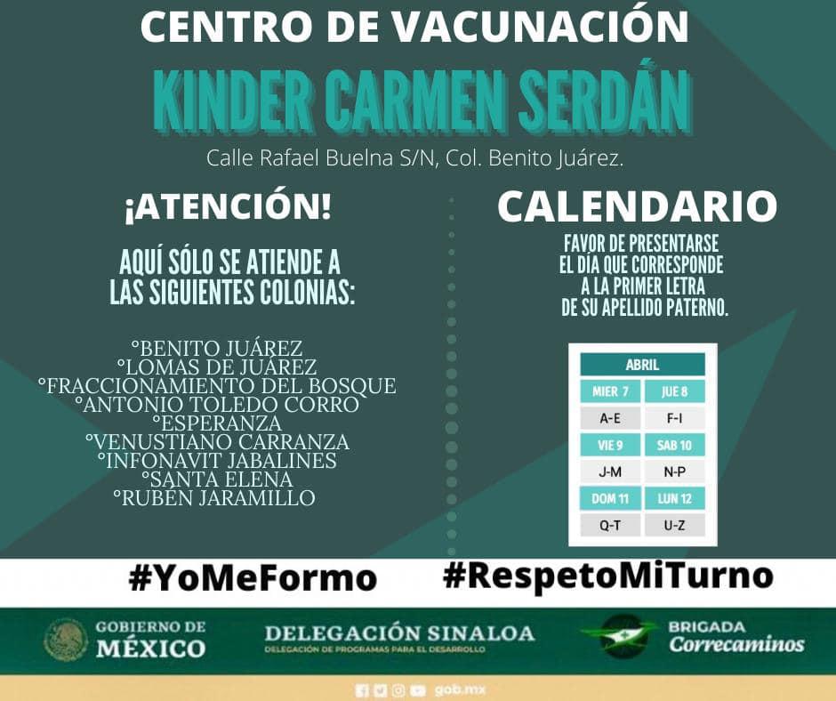 $!Reinicia este miércoles vacunación contra el Covid-19 en Mazatlán