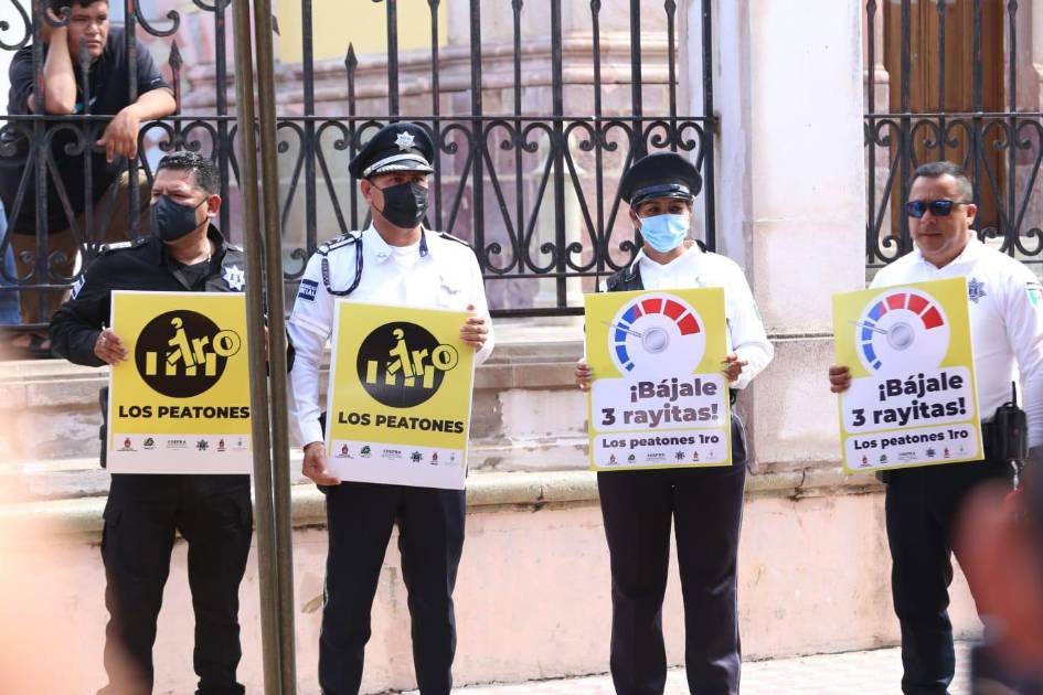 In Mazatlán, the 'Camina Seguro' road campaign begins to guarantee