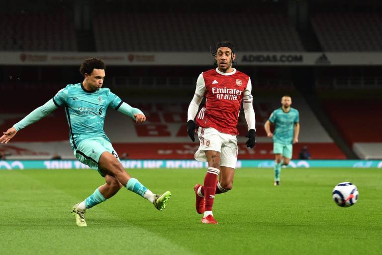 Liverpool afina detalles para la Champions con goleada sobre el Arsenal