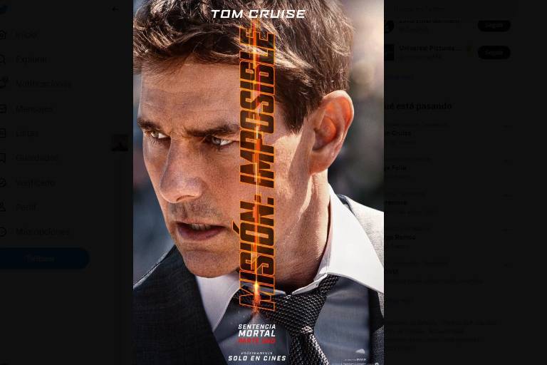 ‘Misión imposible 7’: Tom Cruise en los detrás de escena para la película