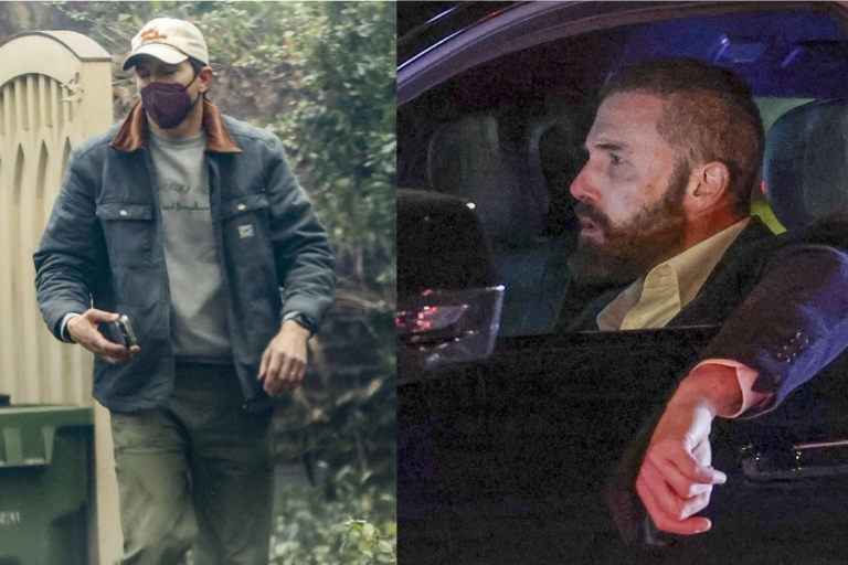 Encuentra Ben Affleck refugio en casa de su ex esposa Jennifer Garner, tras los incendios