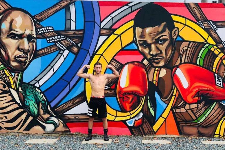 Boricua Abner Figueroa promete entrega en su debut en el boxeo profesional en Culiacán