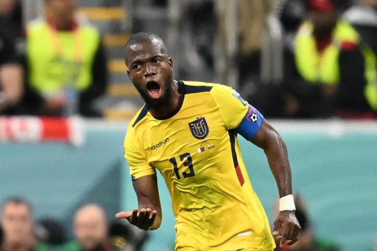 Enner Valencia y Ecuador bailan al anfitrión en el partido inaugural de Qatar 2022